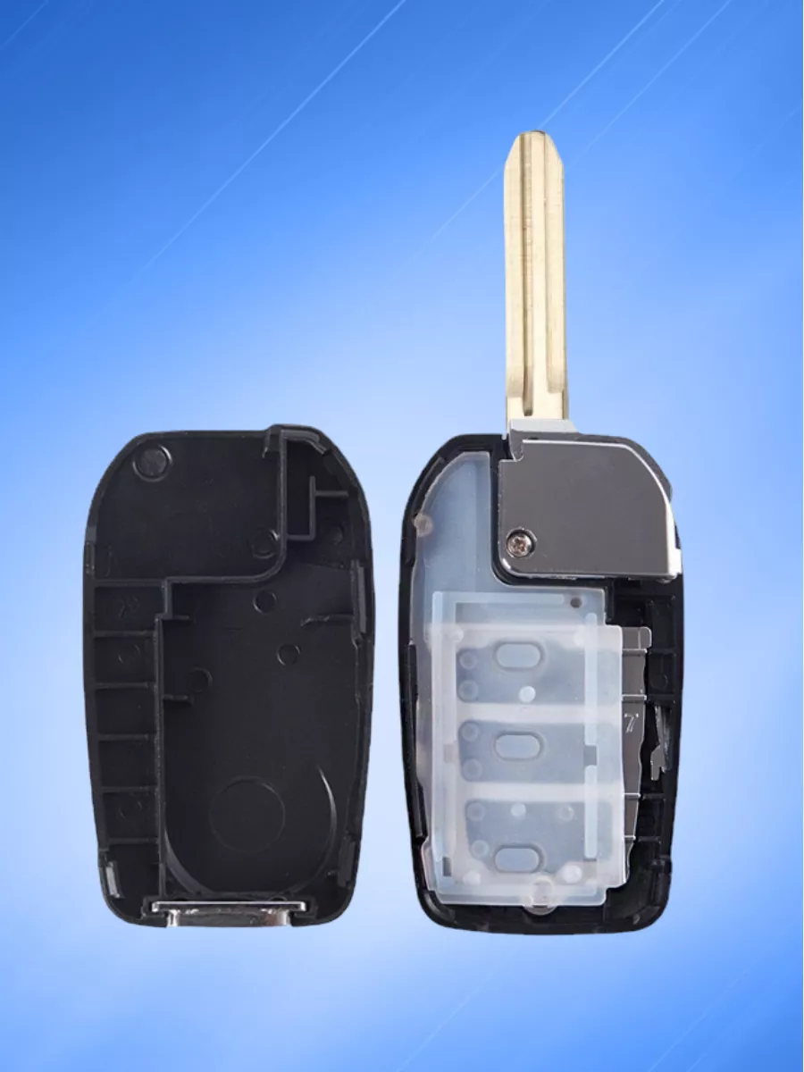 Корпус выкидного ключа с 2 кнопками лезвие TOY43 для Toyota TOYMODBRELOK2KN