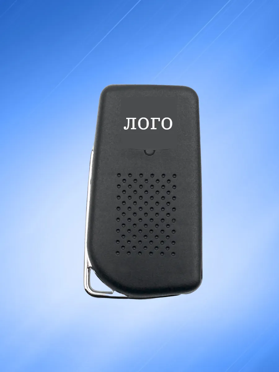 Корпус выкидного ключа с 2 кнопками лезвие MIT8 для Mitsubishi