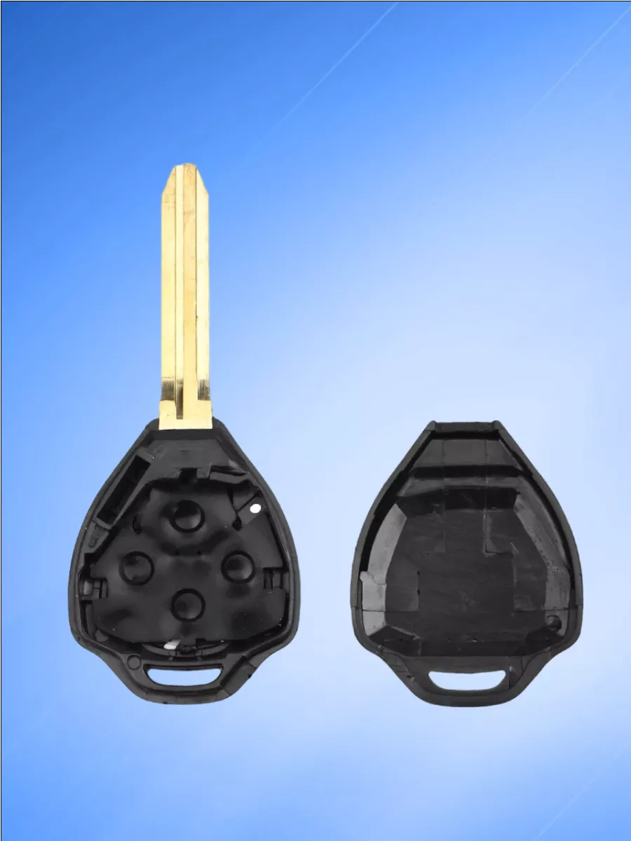 Корпус ключа с 3 кнопками лезвие TOY43 для Тойота без логотипа