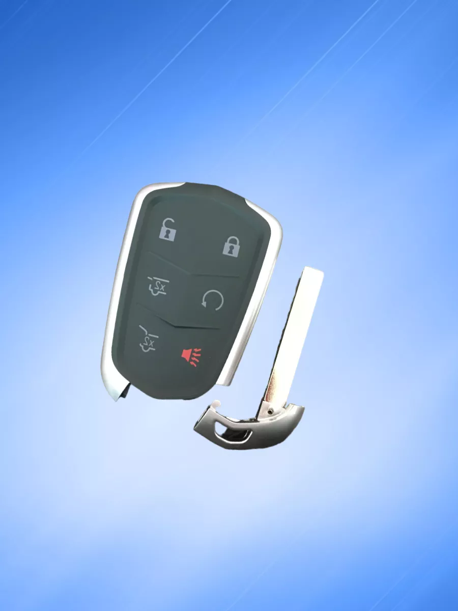 Корпус смарт ключа с 5 кнопками +Panic для Cadillac