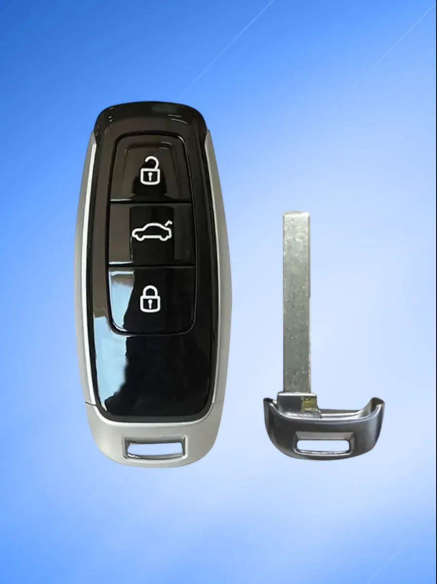 Корпус смарт ключа с 3 кнопками лезвие HU162T для Audi
