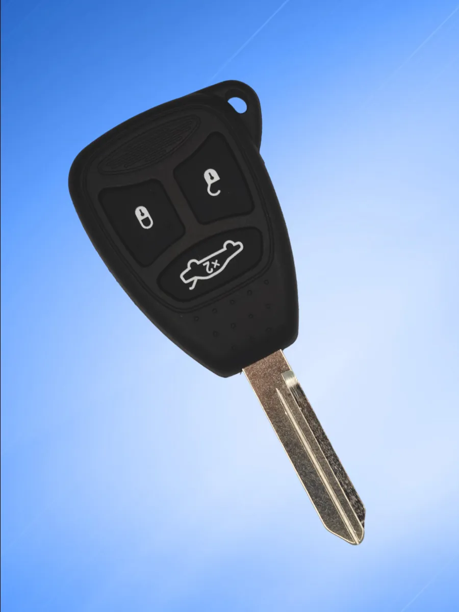 Корпус ключа с 3 кнопками лезвие CY24 для Dodge / Jeep / Chrysler