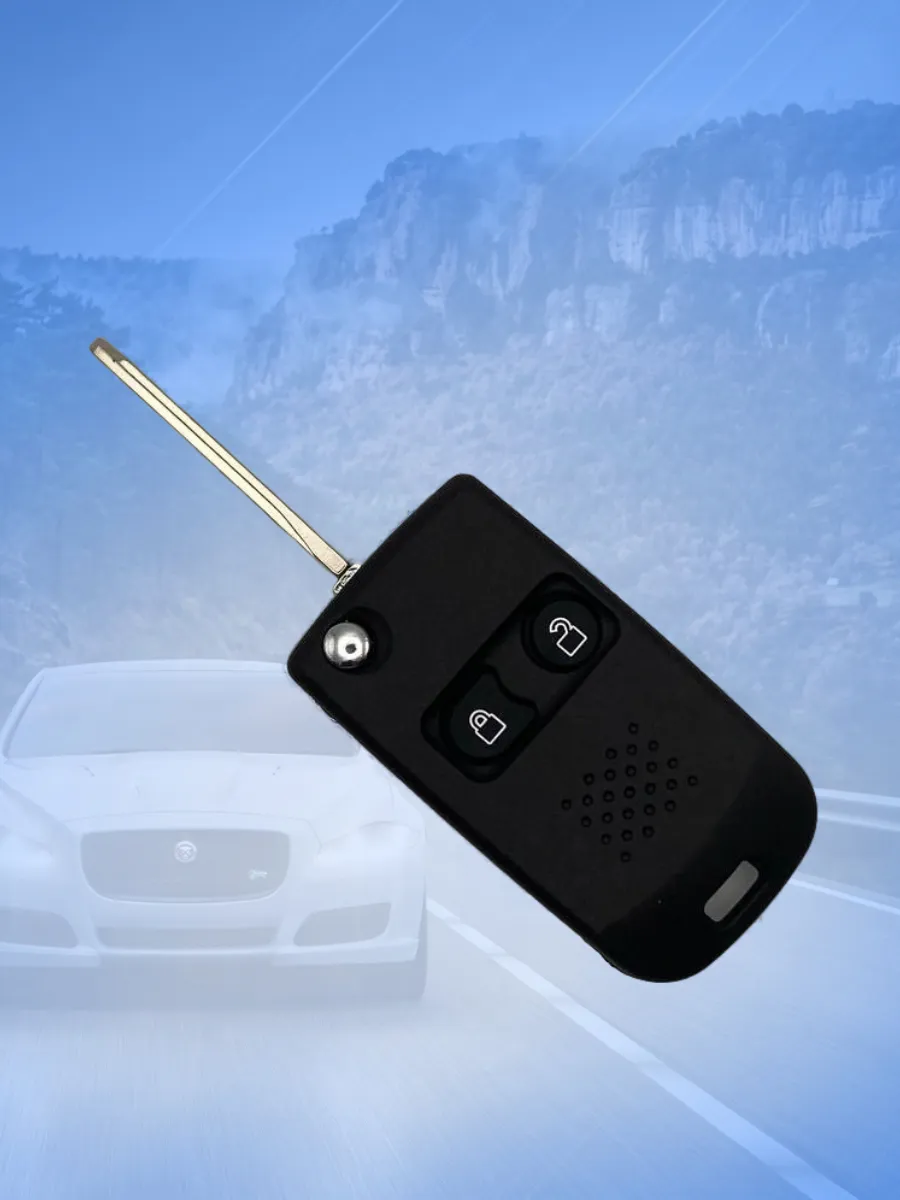 Корпус выкидного пульта дистанционного управления с 2 кнопками для Ford / Mazda