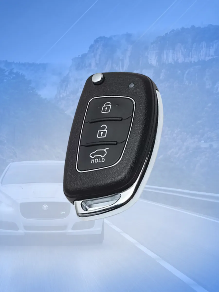 Корпус выкидного ключа с 3 кнопками лезвие HY20 для Hyundai 