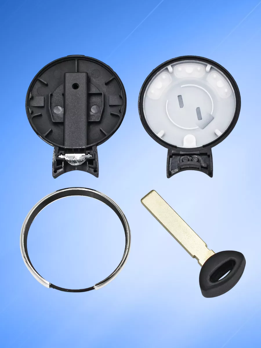 Корпус смарт ключа с 3 кнопками для Мини Купер, батарейка на плате