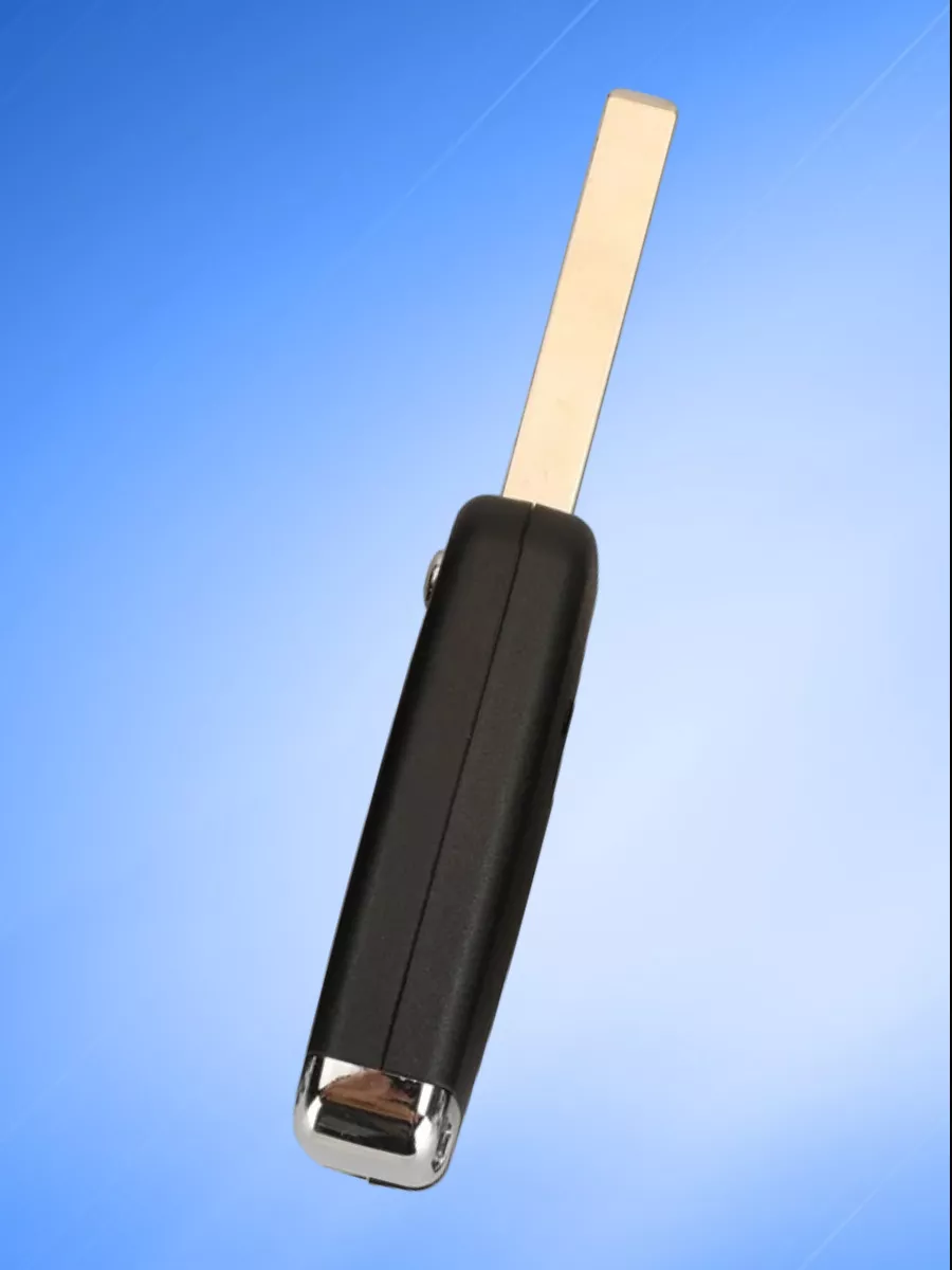 Корпус выкидного ключа с 3 кнопками лезвие без пазов для Geely