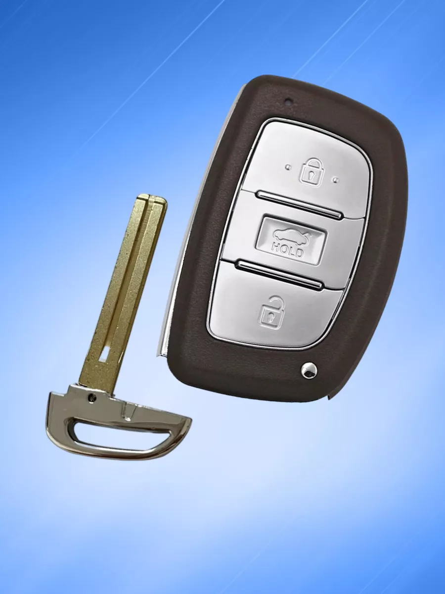 Корпус смарт ключа с 3 кнопками лезвие TOY40 для Hyundai   HOLD