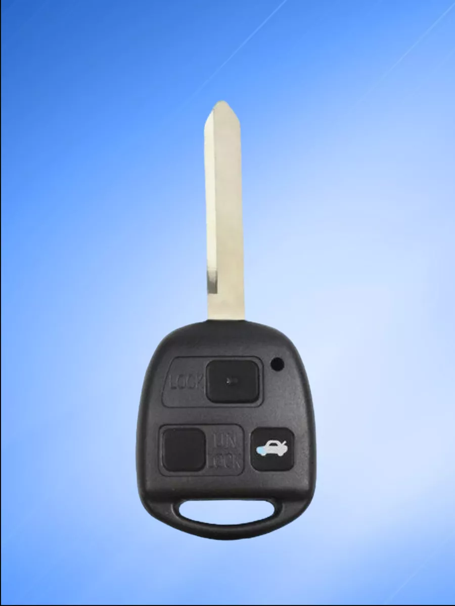 Корпус ключа с 3 кнопками лезвие TOY47 для Toyota