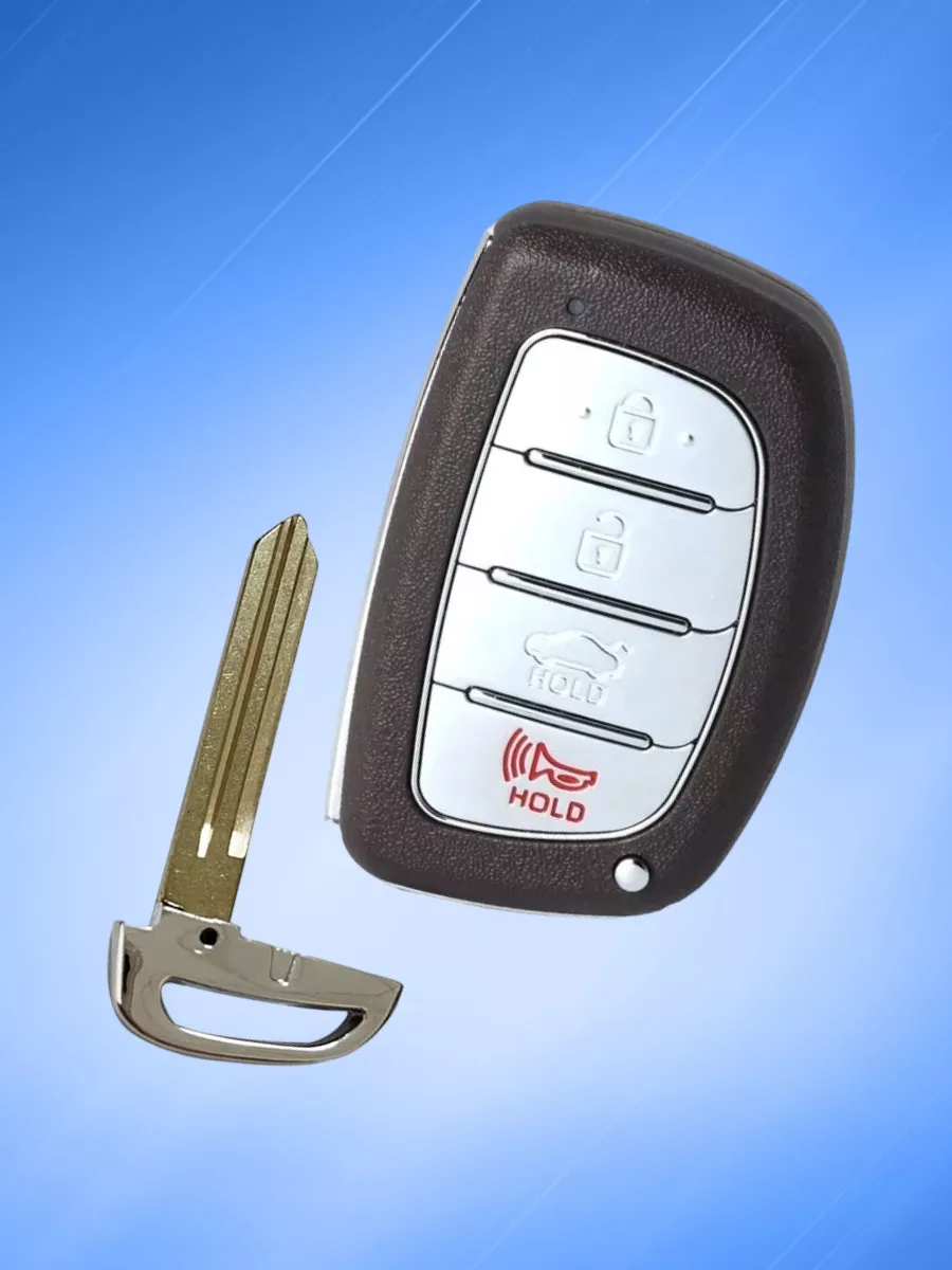 Корпус смарт ключа с 3 кнопками +Panic лезвие HYN14R для Hyundai / Хендай