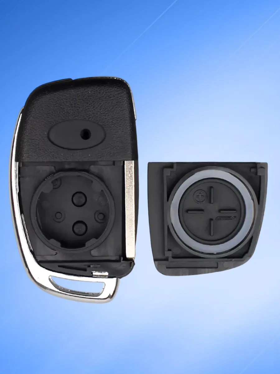 Корпус выкидного ключа с 3 кнопками +Panic лезвие HYN14 для Hyundai