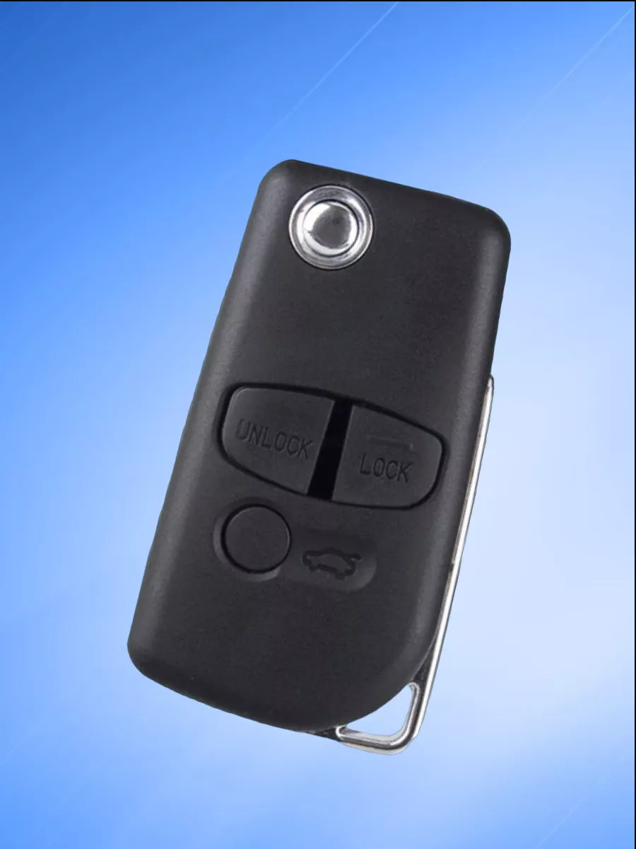 Корпус выкидного ключа с 3 кнопками лезвие MIT8 для Mitsubishi