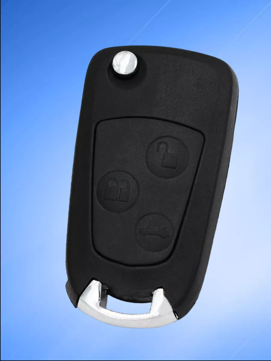 Корпус выкидного ключа лезвие FO21 для Ford, черный