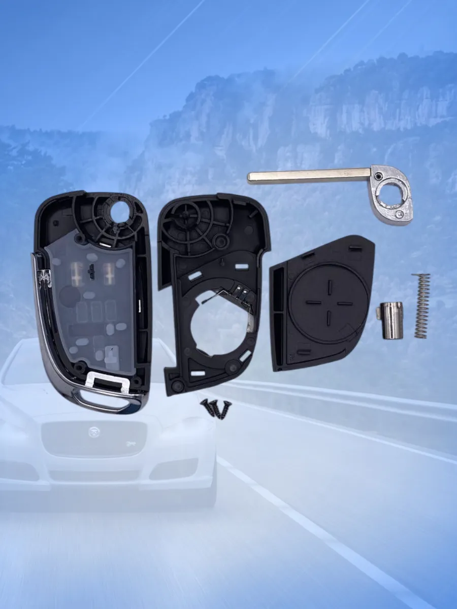 Корпус выкидного ключа с 2 кнопками для Опель