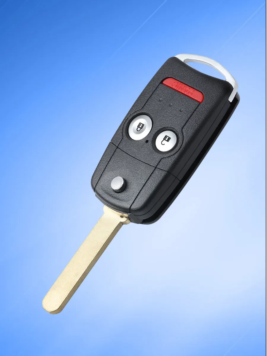 Корпус выкидного ключа с 2 кнопками +Panic для Хонда / Honda