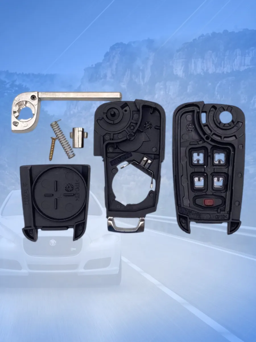 Корпус выкидного ключа с 5 кнопками для Opel / Опель