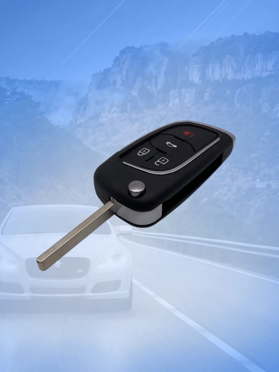 Корпус выкидного ключа с 4 кнопками для Опель