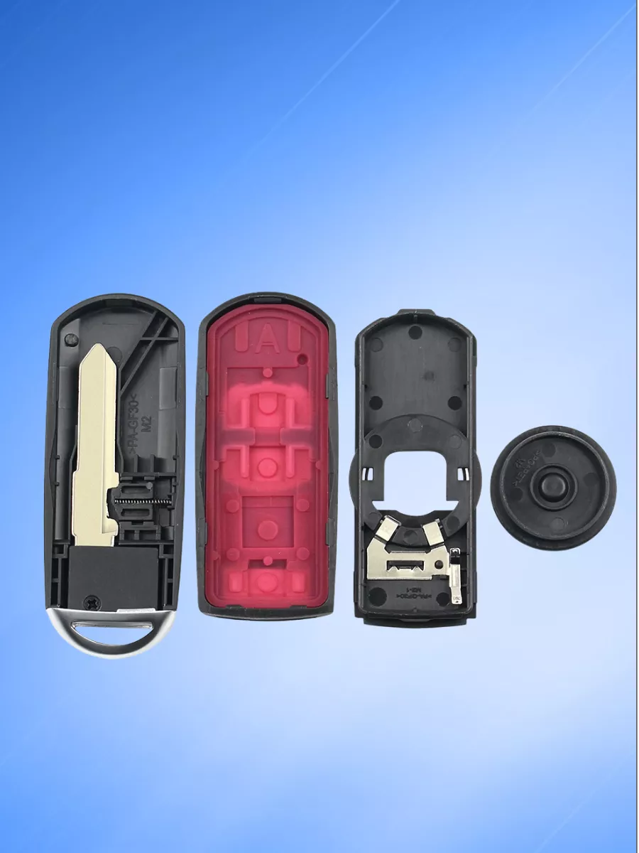 Корпус смарт ключа с 4 кнопками лезвие MAZ24R для Мазда