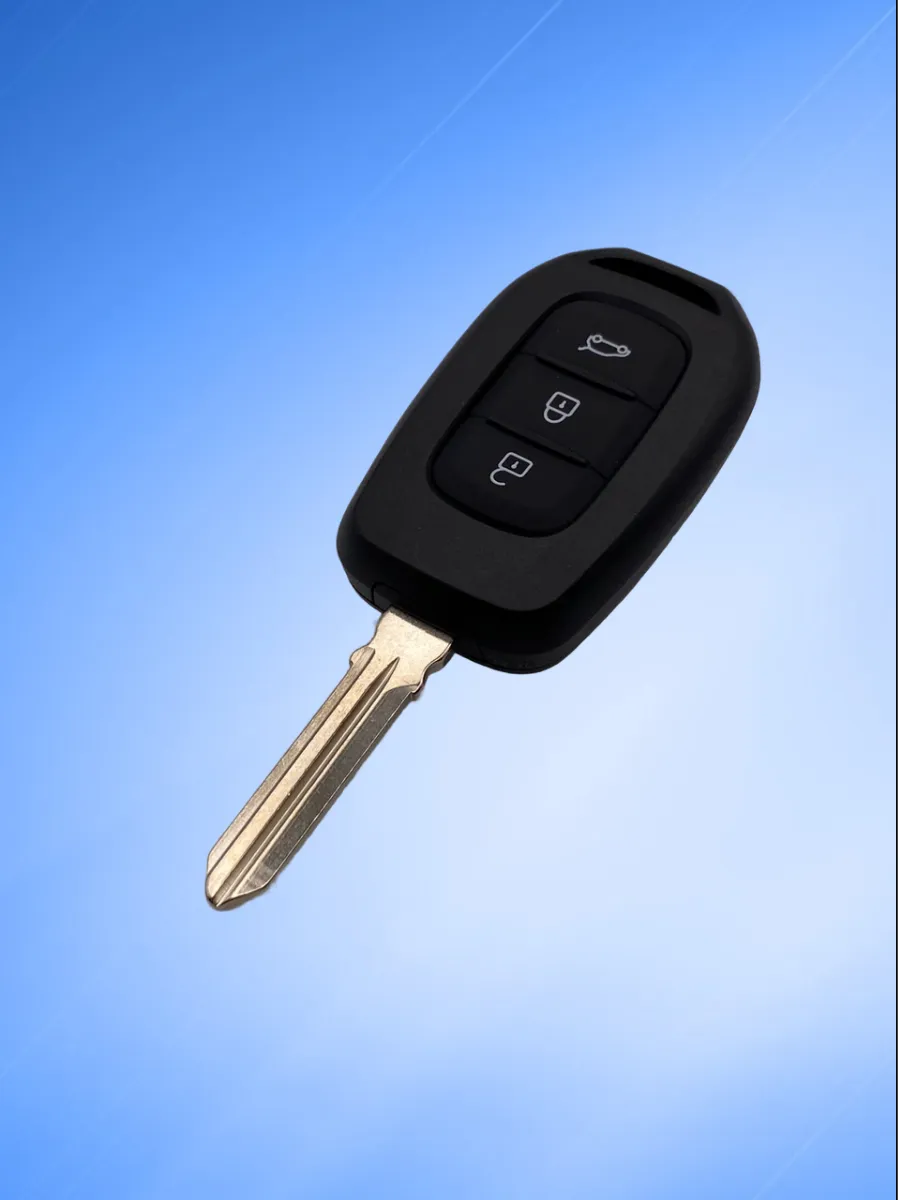 Корпус ключа с 3 кнопками с лезвием HU136te для Renault / Рено
