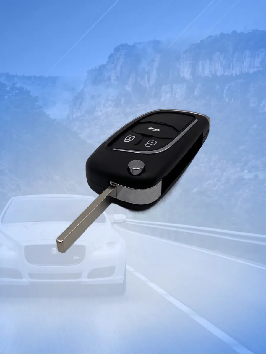 Корпус выкидного модифицированного ключа с 3 кнопками для Шевроле 