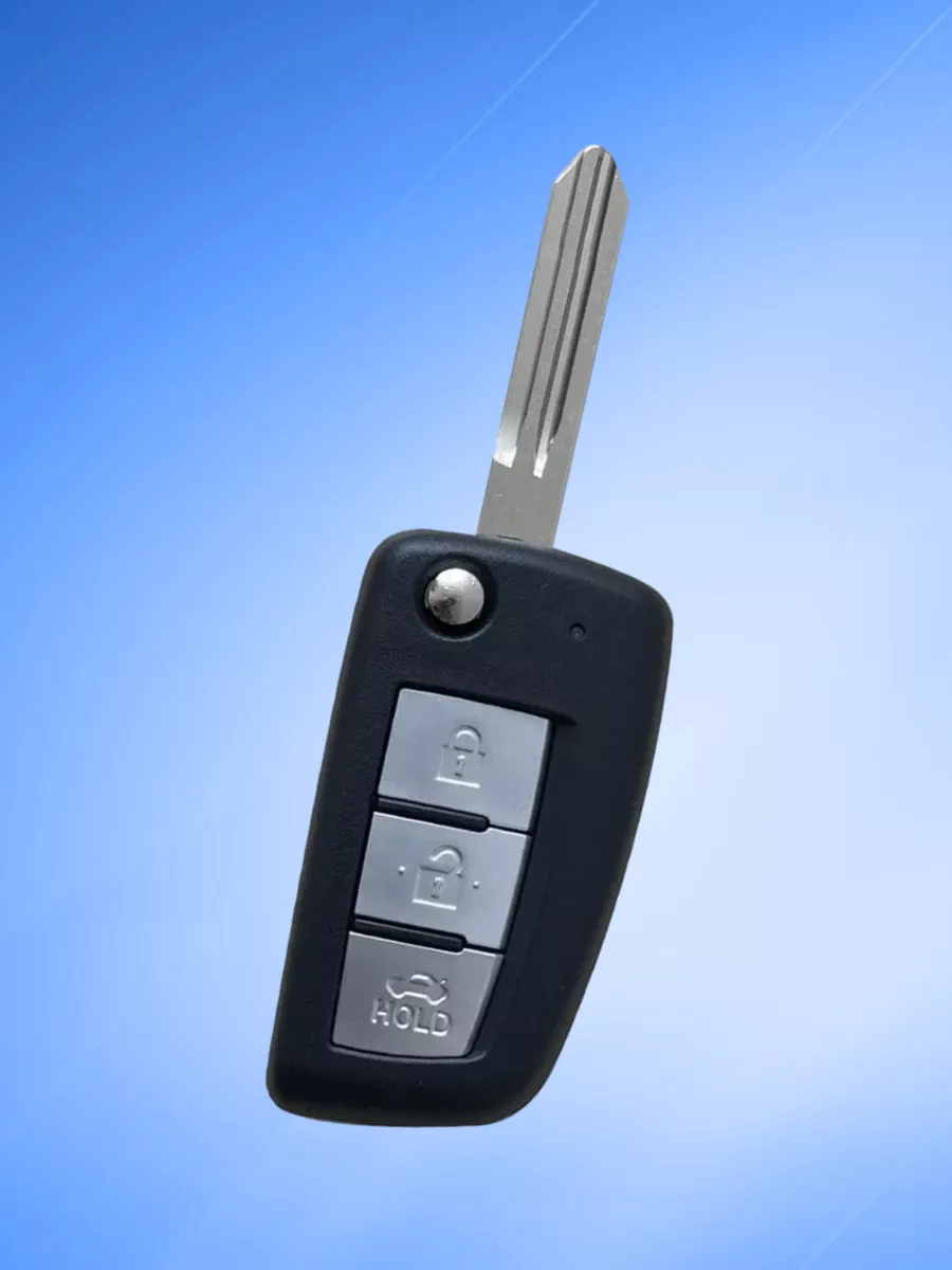 Корпус выкидного ключа с 3 кнопками для Ниссан