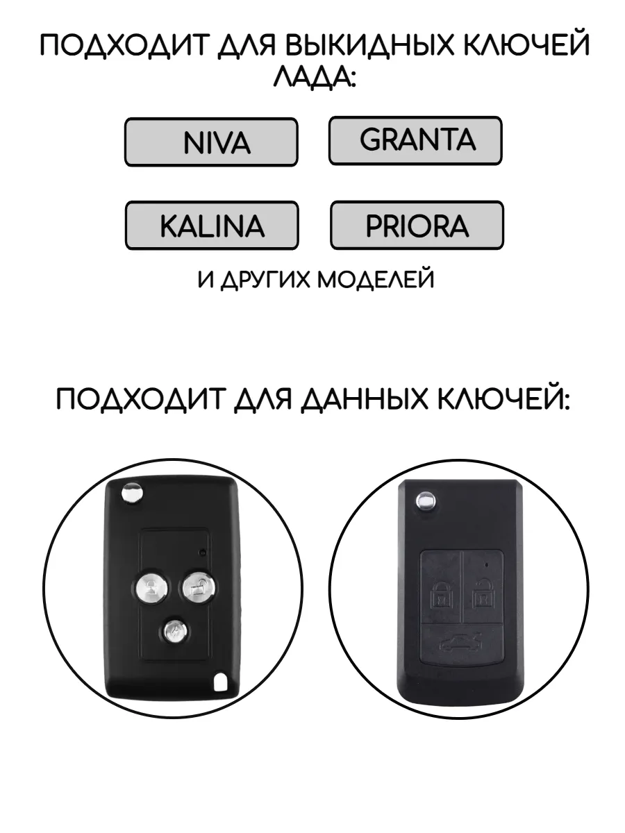 Набор лезвий из 5 штук для выкидного ключа Лада nabor