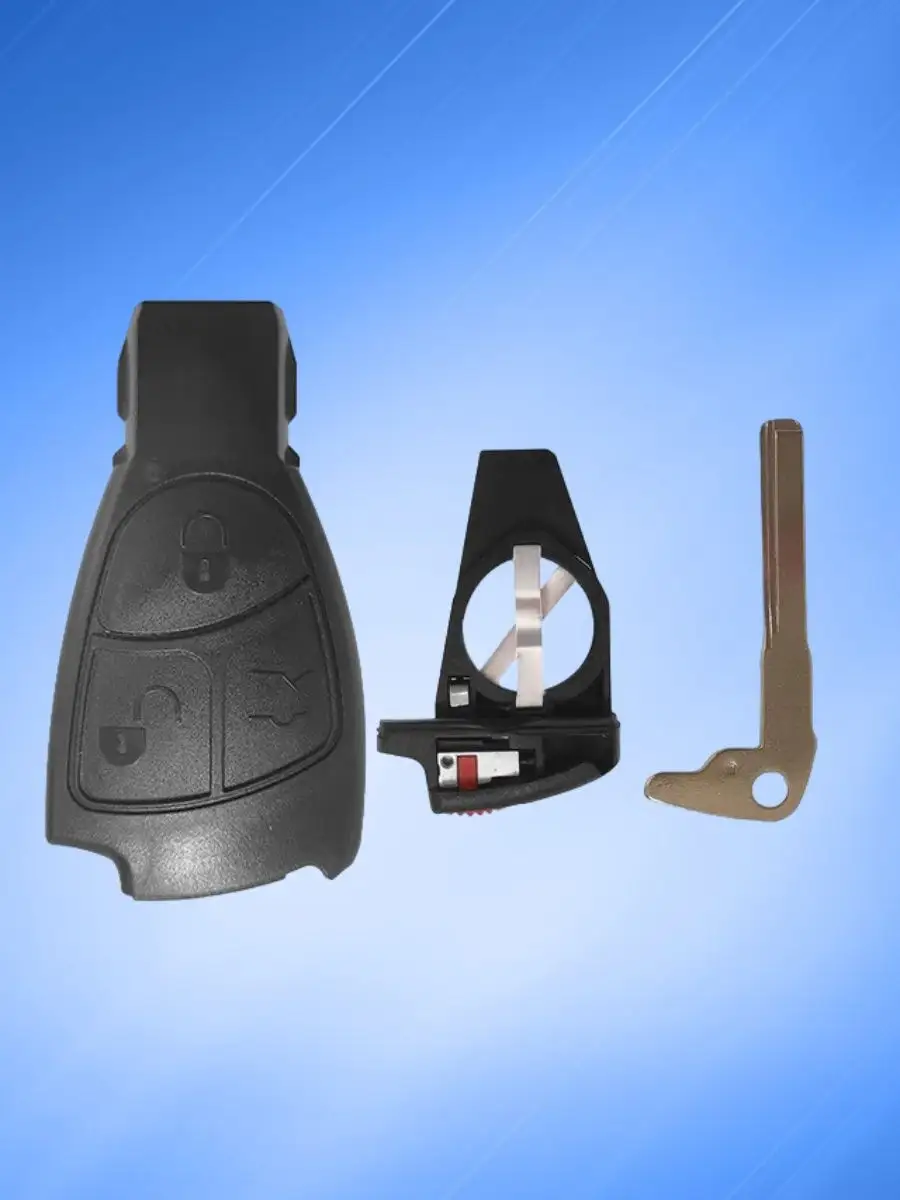 Корпус смарт ключа с 3 кнопками лезвие HU64 для Mercedes-Benz