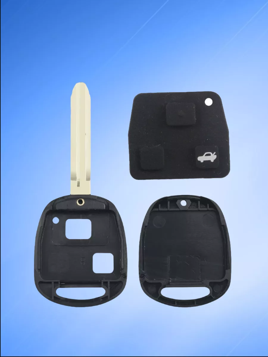 Корпус ключа с 2 кнопками лезвие TOY43 для Toyota