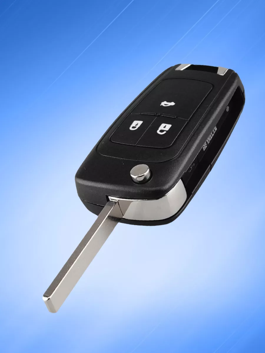 Корпус выкидного ключа с 3 кнопками для Opel