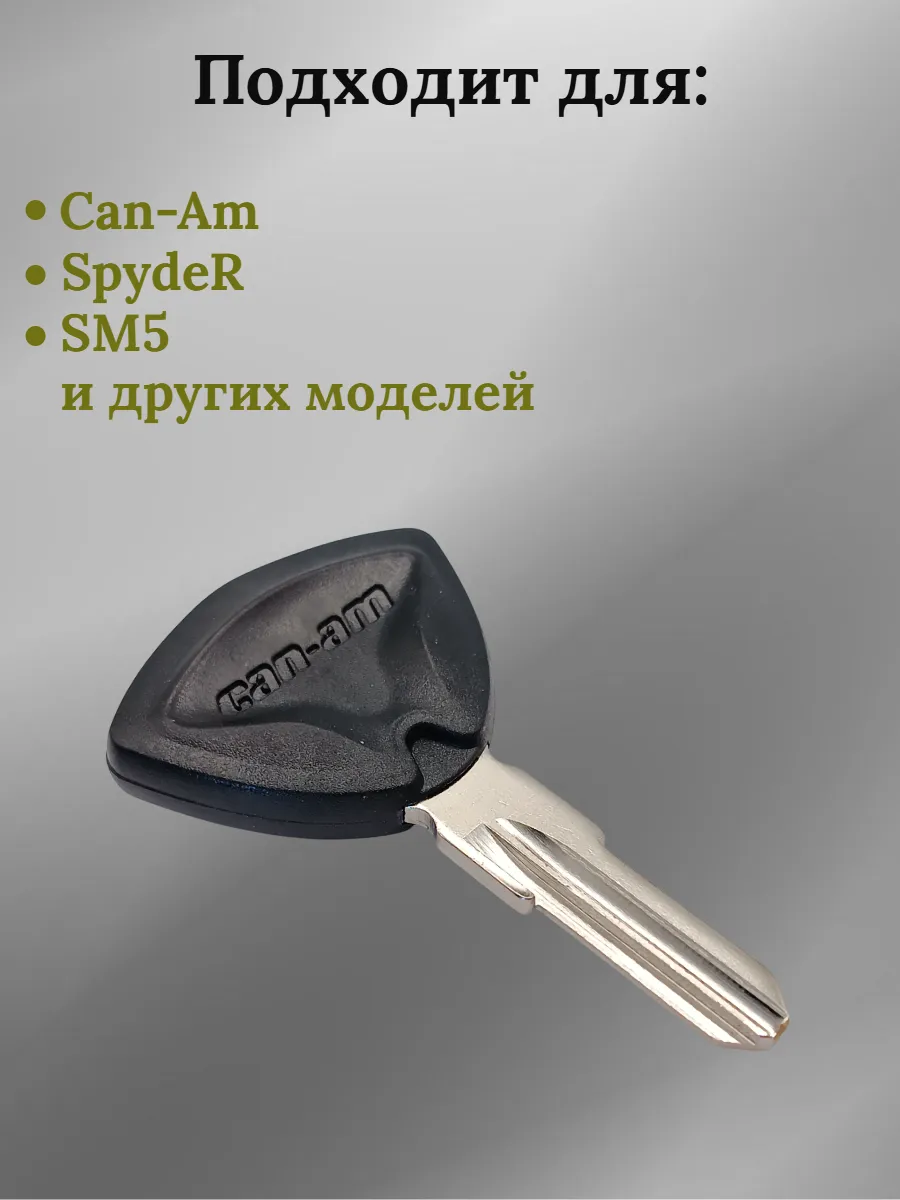 Заготовка ключа с местом под чип для Bombardier