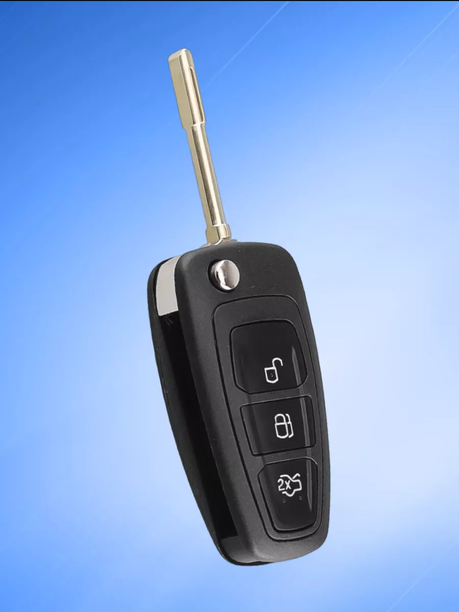 Корпус выкидного ключа с 3 кнопками лезвие FO21 для Ford / Форд