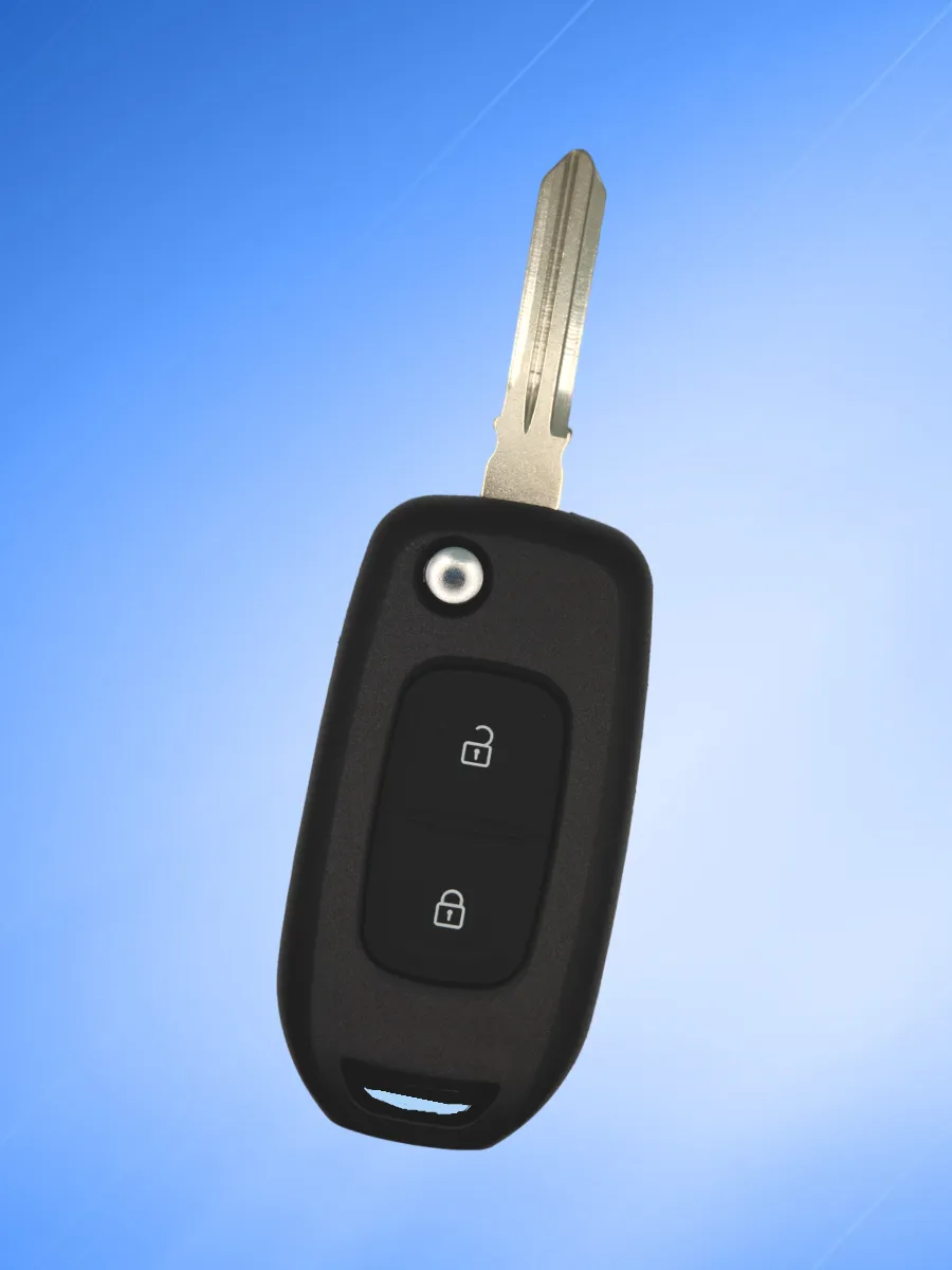 Корпус выкидного ключа с 2 кнопками лезвие HU136 для Рено