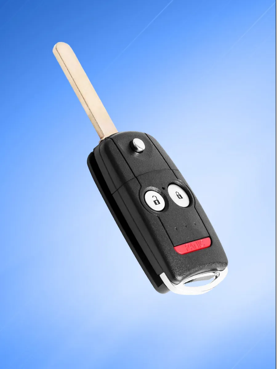 Корпус выкидного ключа с 2 кнопками +Panic для Хонда / Honda
