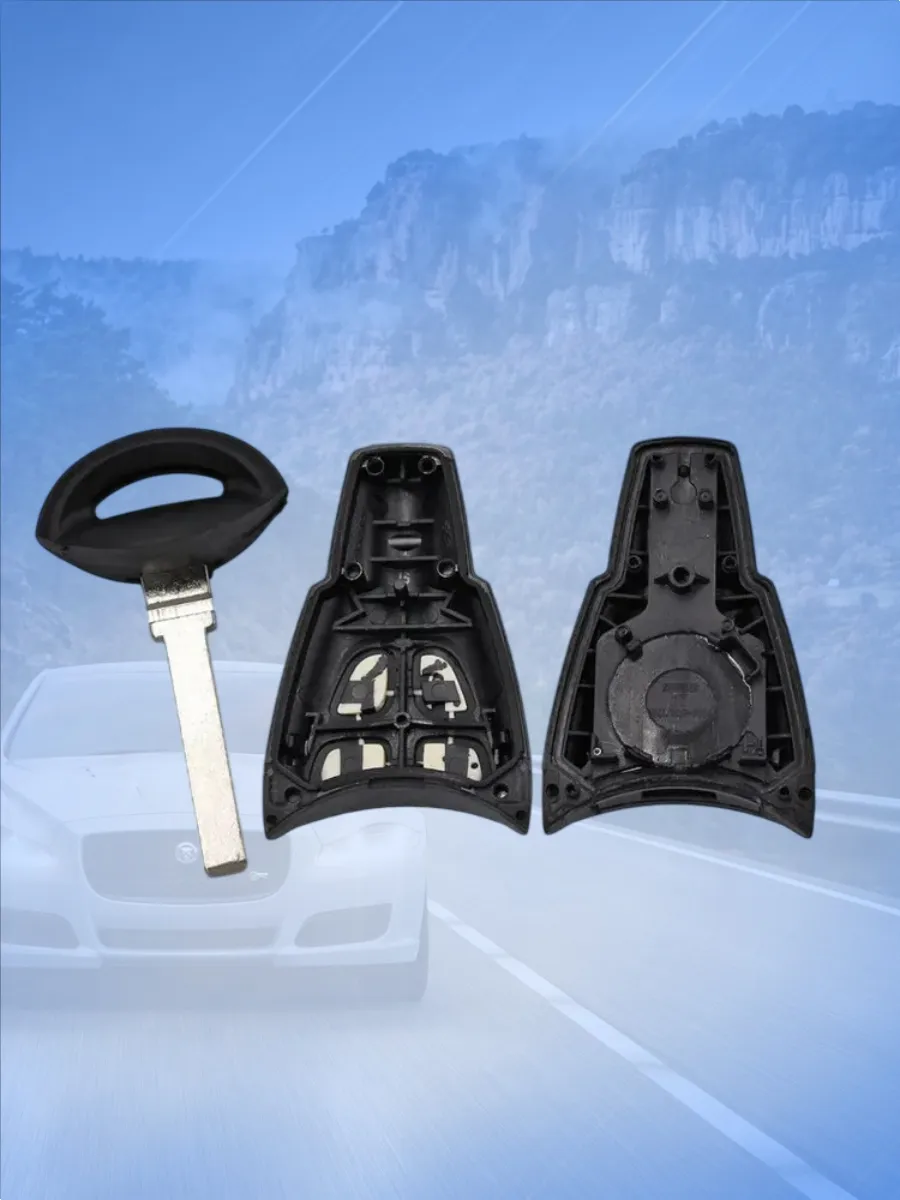 Корпус смарт ключа лезвие HU100 для SAAB