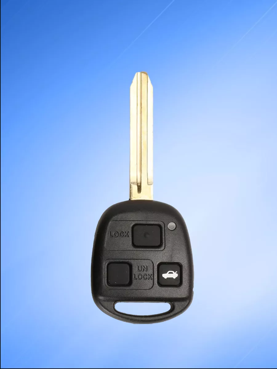 Корпус ключа с 3 кнопками лезвие TOY43 для Toyota