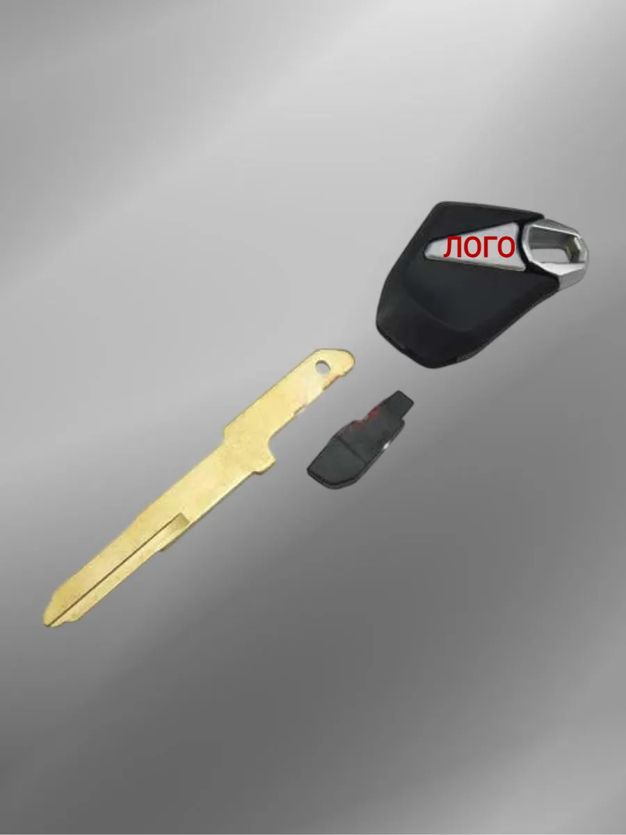 Заготовка ключа с местом под чип для мотоцикла Kawasaki 001