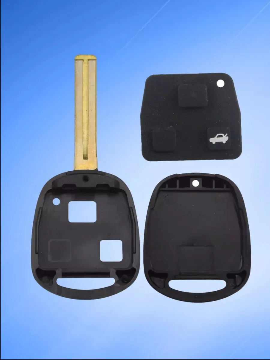 Корпус ключа с 2 кнопками лезвие TOY40 для Toyota