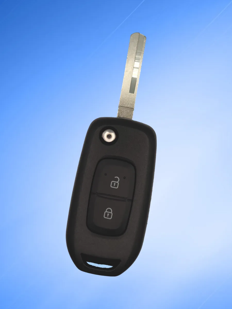 Корпус выкидного ключа с 2 кнопками лезвие HU56R для Рено