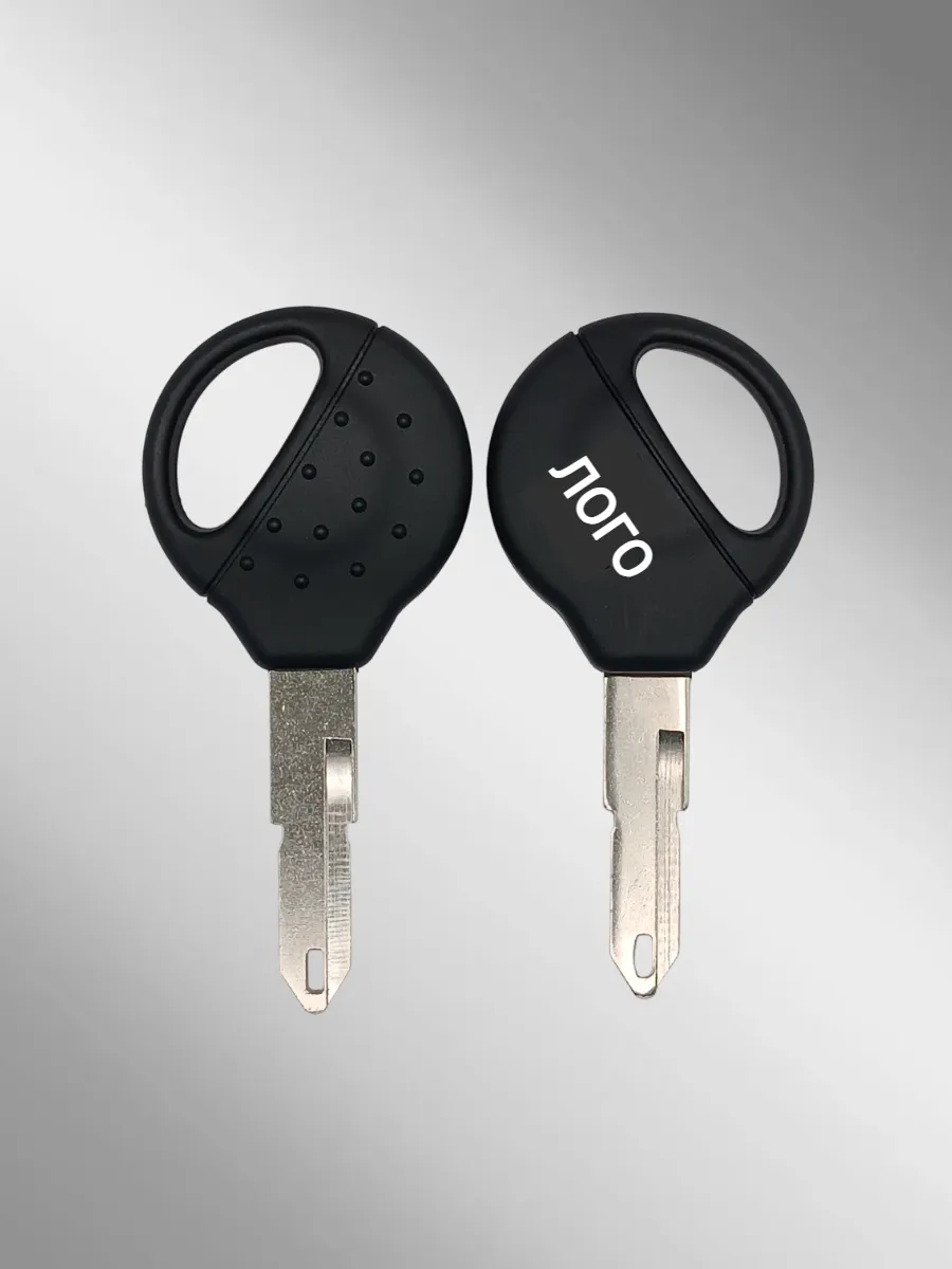 Заготовка с местом под чип для Peugeot лезвие NE73 (5 шт.) 