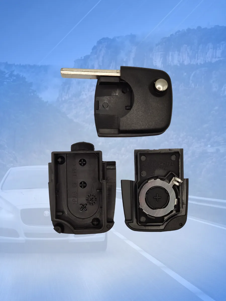 Корпус выкидного ключа с 3 кнопками для Ауди батарейка CR2025