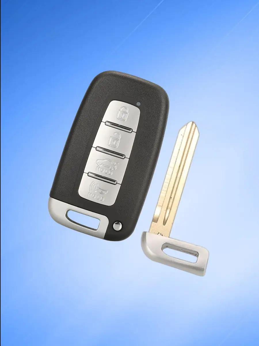 Корпус смарт ключа с 4 кнопками лезвие HYN14 для Хендай