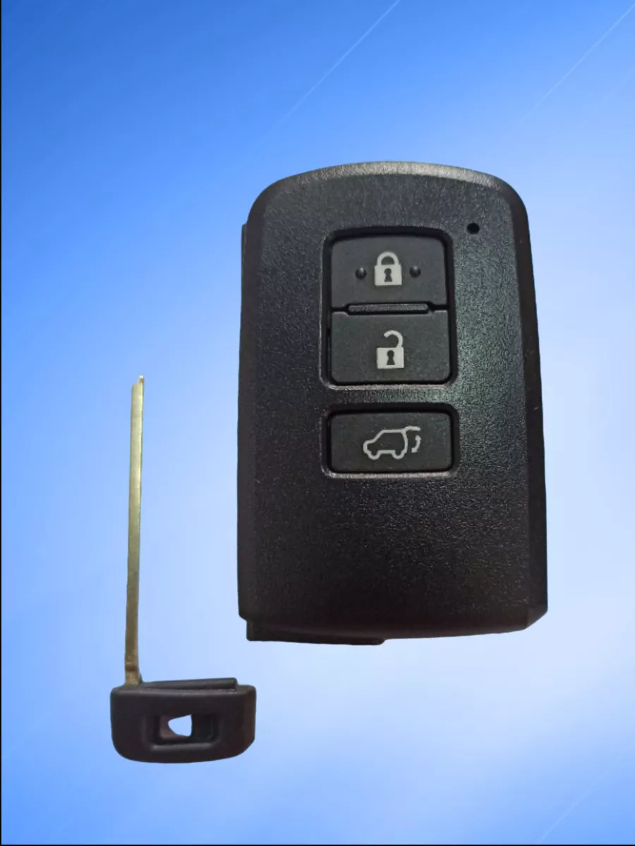 Корпус смарт ключа с 3 кнопками лезвие TOY40 для Toyota JEEP