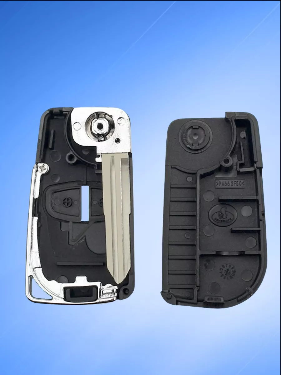 Корпус выкидного ключа с 3 кнопками лезвие MIT8 для Mitsubishi