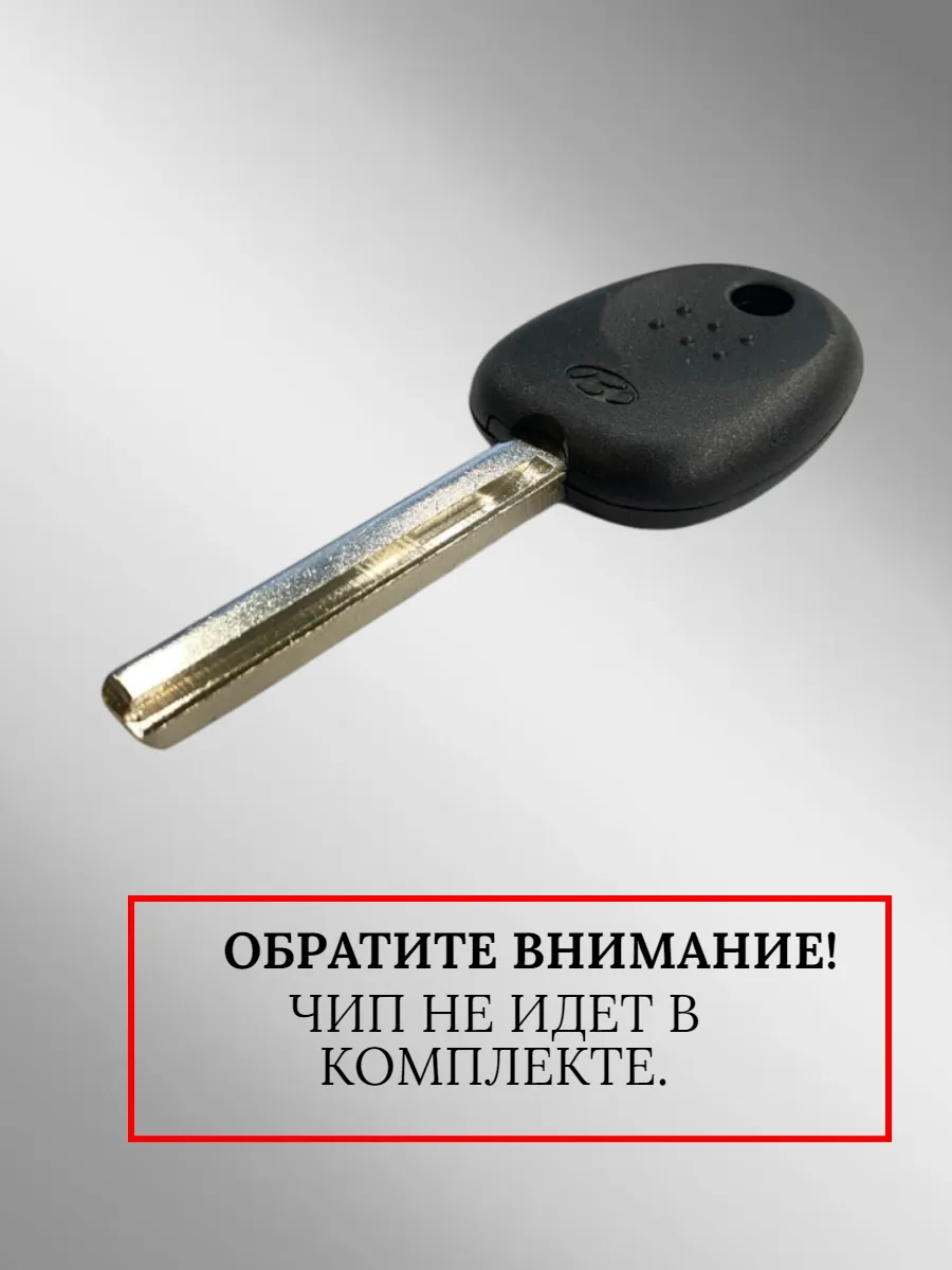 Заготовка с местом под чип для HYUNDAI (5шт.) 