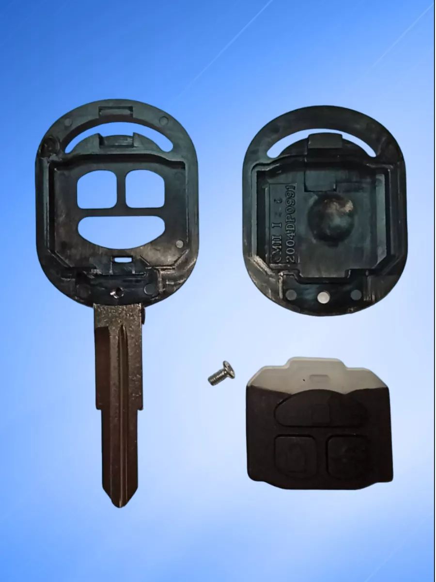 Корпус ключа с 3 кнопками для Шевроле Лачетти, с логотипом