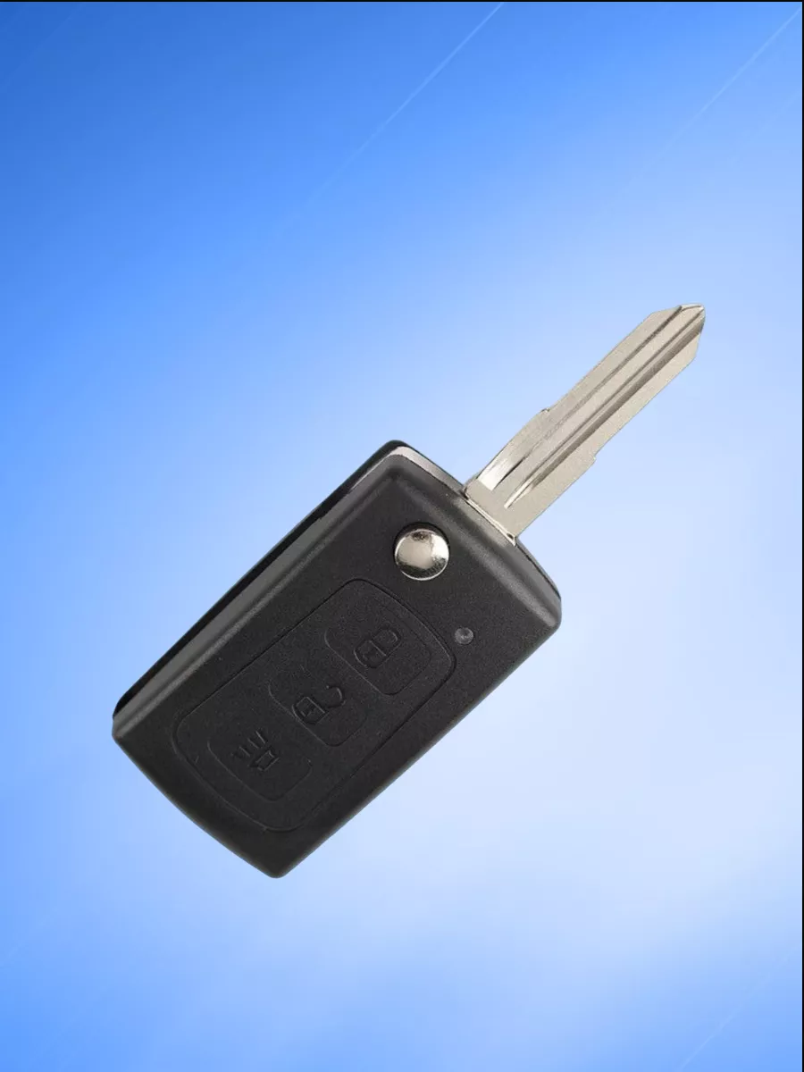 Корпус выкидного ключа с 3 кнопками для Great Wall, батарейка на корпусе