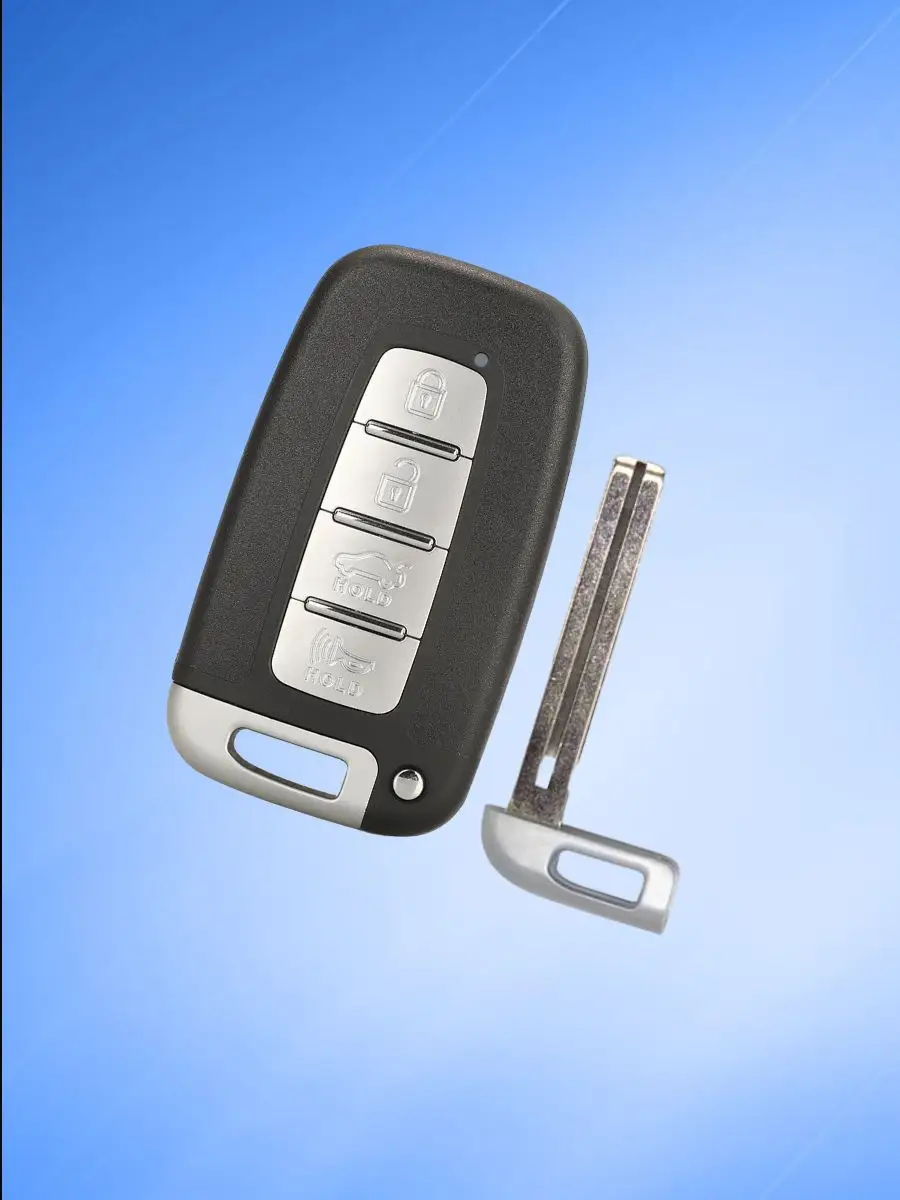 Корпус смарт ключа с 4 кнопками лезвие TOY40 для Kia 