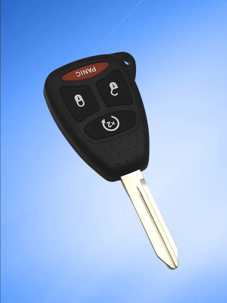 Корпус ключа с 3 кнопками +Panic лезвие CY24 для Dodge / Jeep / Chrysler