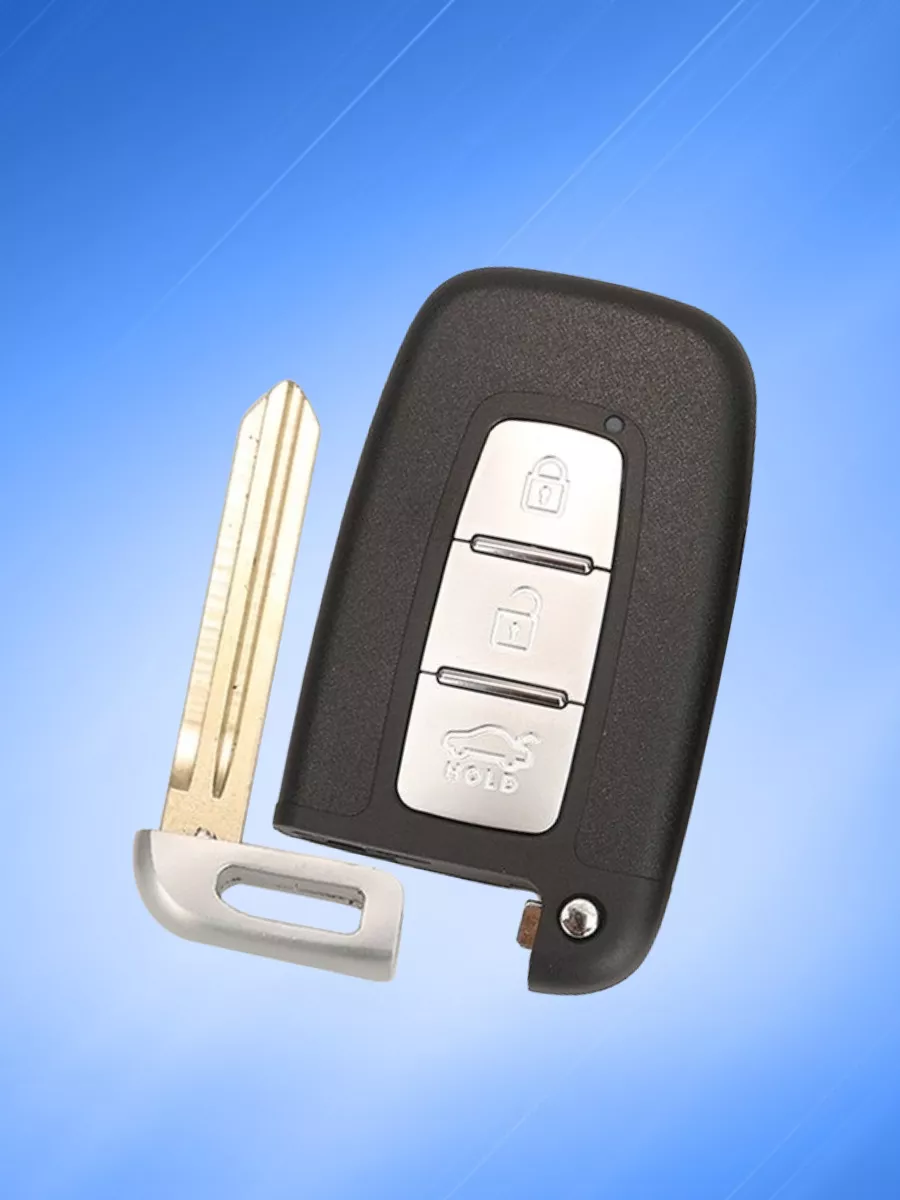 Корпус смарт ключа с 3 кнопками лезвие HYN14 для Kia