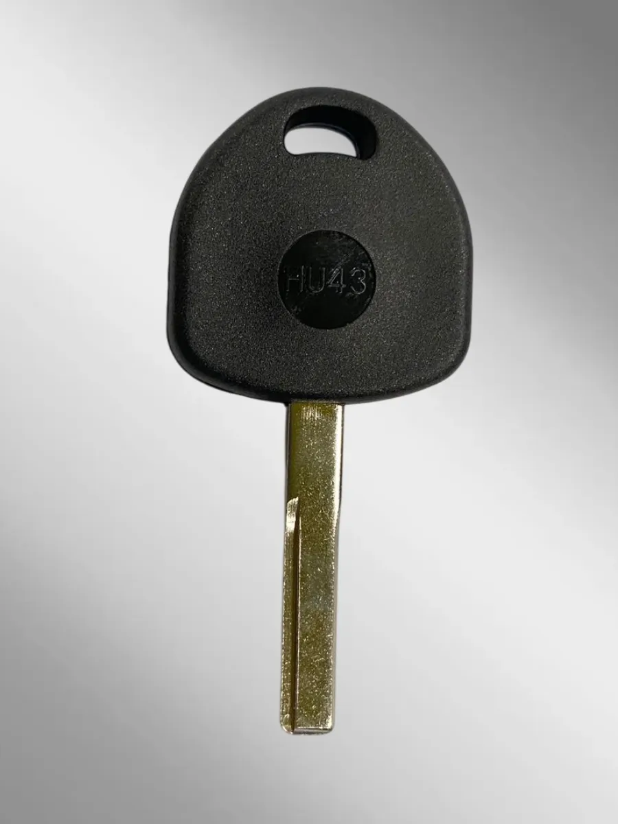 Заготовка с местом под чип лезвие HU43 для OPEL Опель (1шт.) 