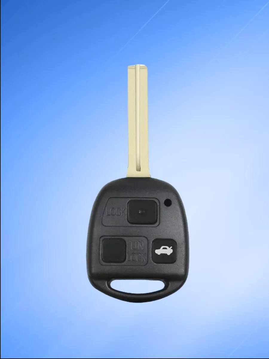 Корпус ключа с 3 кнопками лезвие TOY48 для Toyota TOY3K48